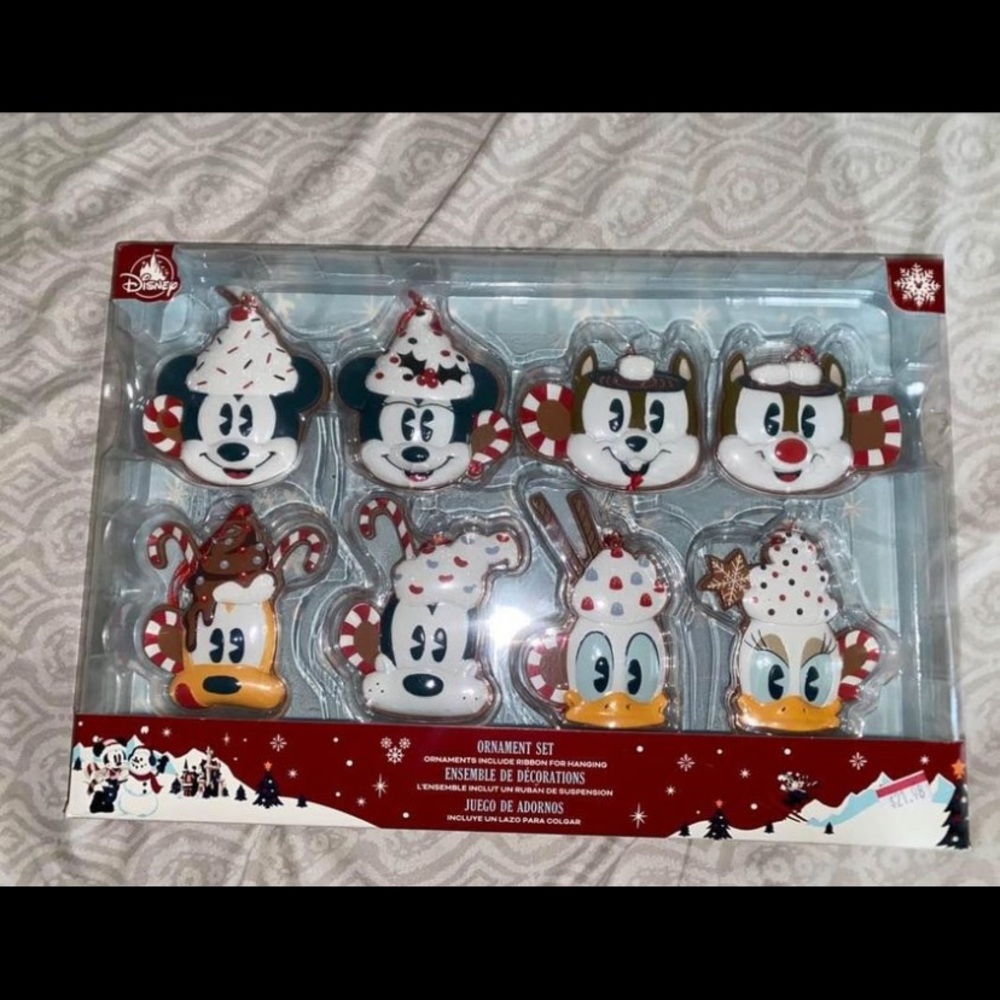Mickey and friends ornaments